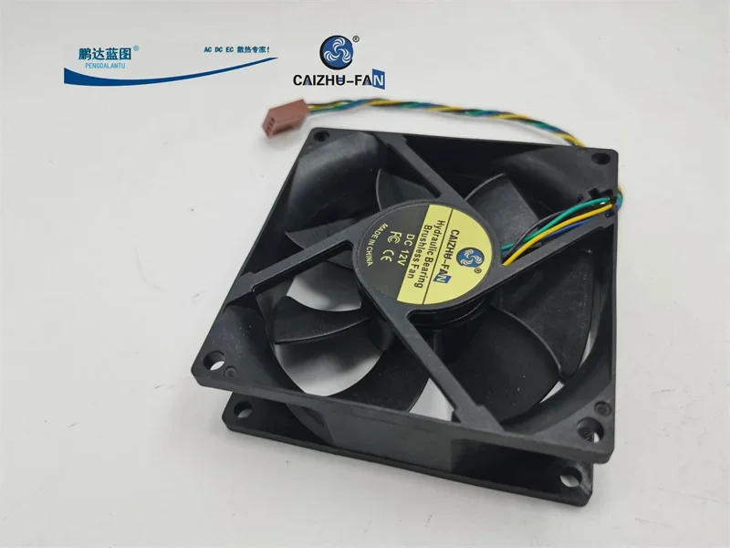 pa 8025 Hydro Bearing 12v0. 44A Max Airflow Rate PWM Temperature Control Four-Wire 8cm Computer Chassis Cooling Fan80*80*25MM