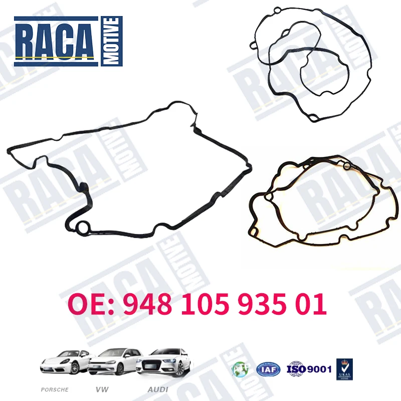 Per Porsche Cayenne Macan Panamera Turbo 4.8T V8 2008-2014 Set guarnizioni coperchio valvola motore auto 94810593501 94810593601