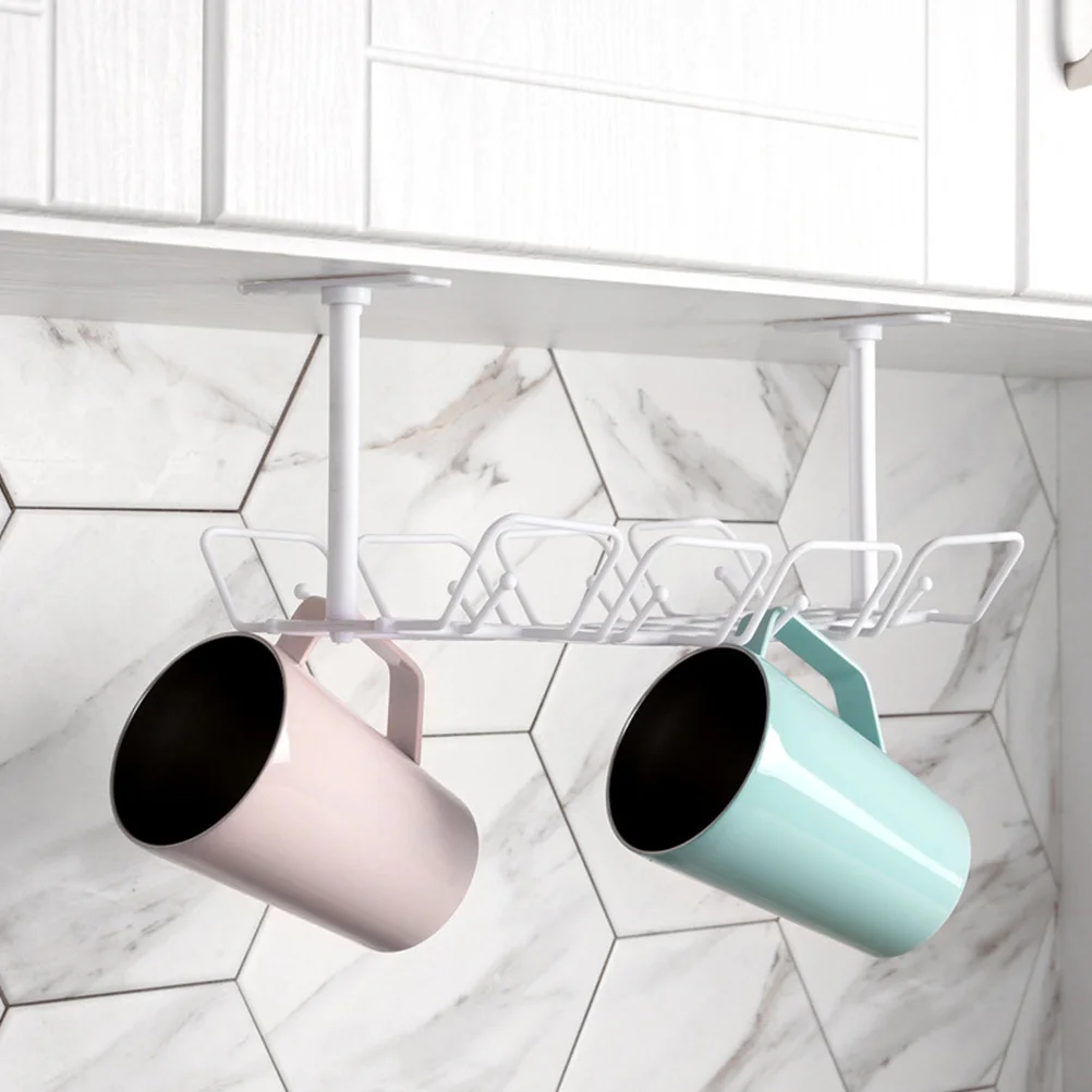 2Pcs Under Desk Cable Organizer Tray Durable Plastic Wire Management Rack for Home Office Use Under Table Cable Management