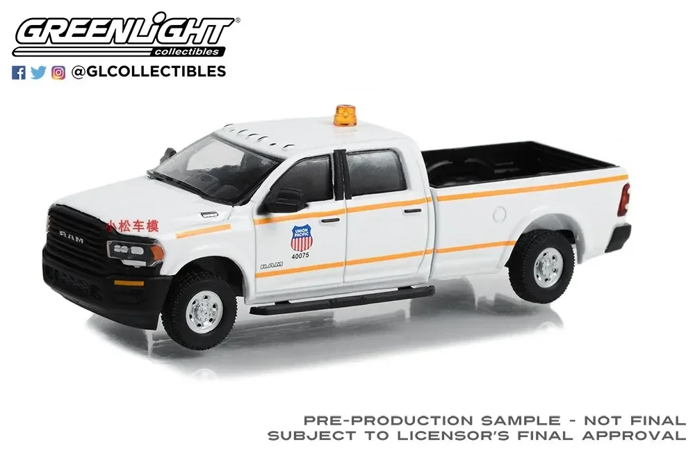 1:64 2022 Ram 2500- Union Pacific Railroad Maintenance Truck Collection of car models