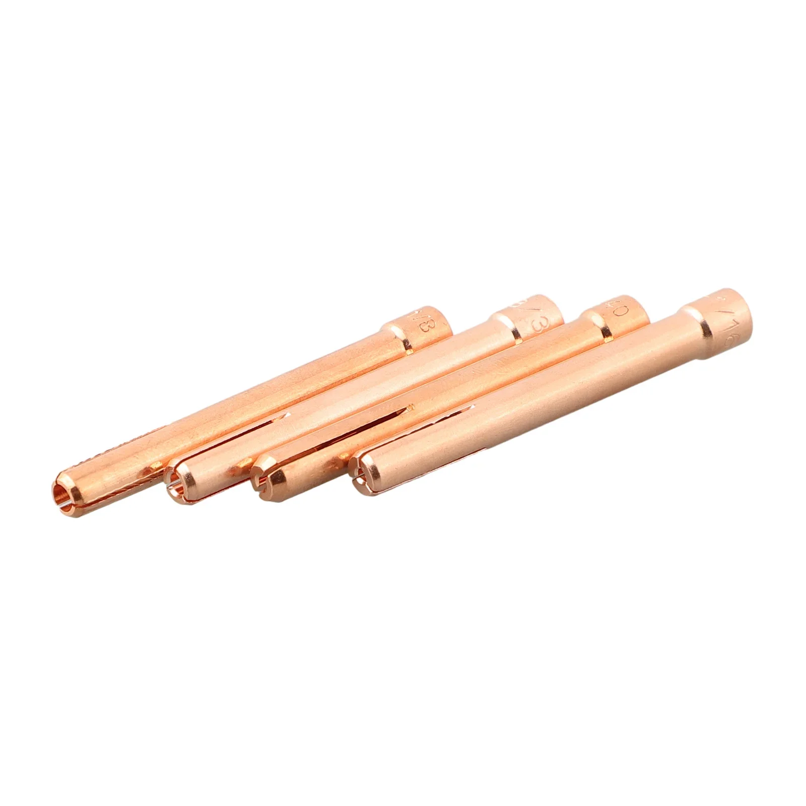 

4pcs TIG Welding Torch Collet 10N22 10N23 10N24 10N25 Fit For WP17 18 26 Soldering Welding Equipment Manufacturing Industrial