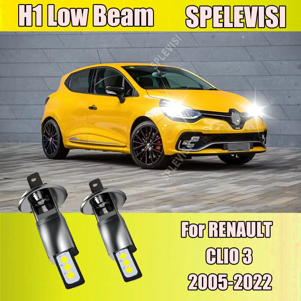 

Car Headlight H1 448 Low Beam For RENAULT CLIO 3 2005-2022 2006 2007 2008 2009 2010 2011 2012 2013 2014 2015 2016 2017 2018 2019