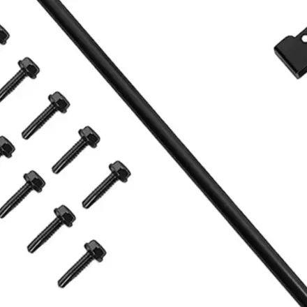 Iron Hinge for For AMERICAN Style PVC Fences with Protective Coating to Withstand Outdoor Conditions Iron Hinge