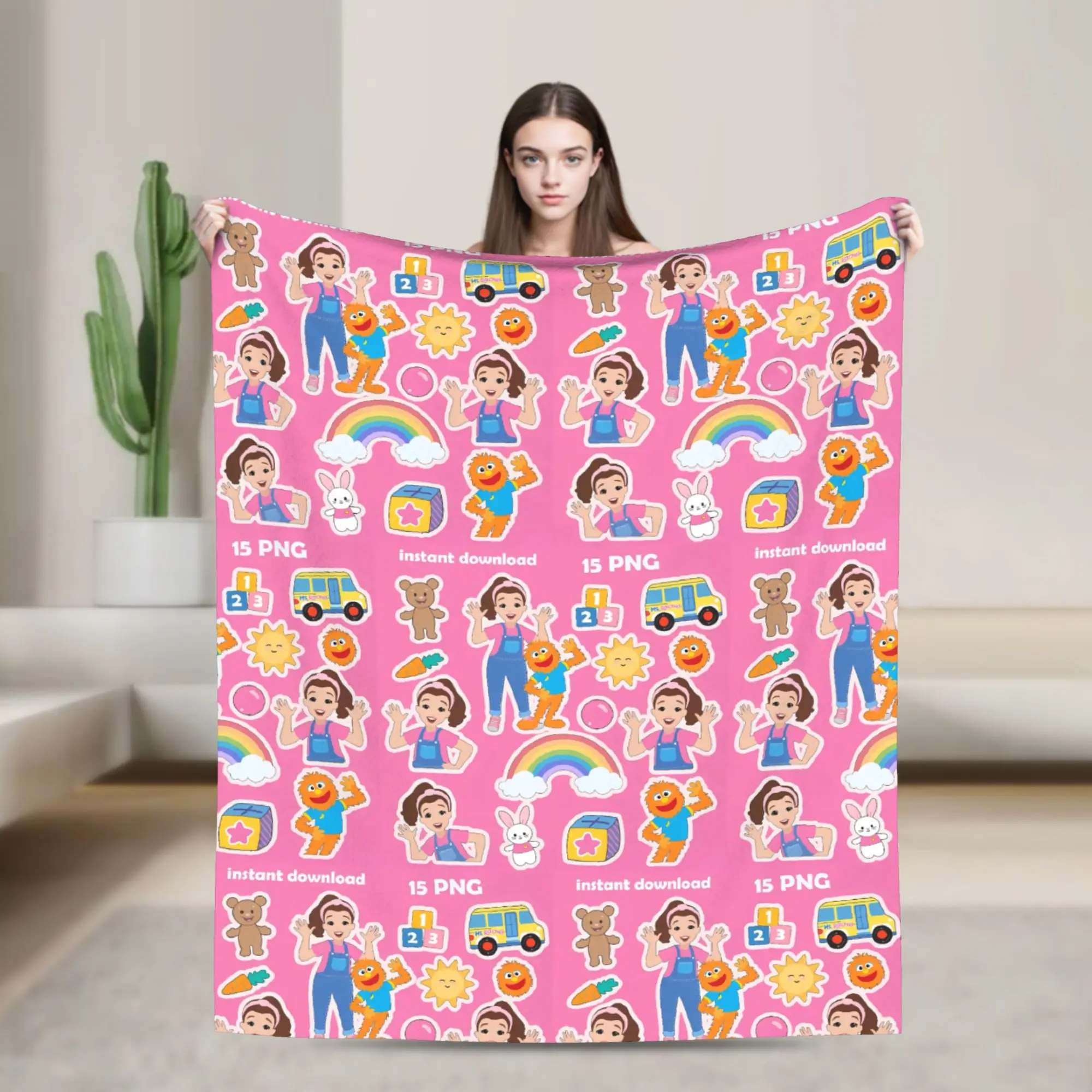 ملكة جمال راشيل بطانية قطيفة الأطفال الفانيلا رمي بطانية لغرفة المعيشة الدافئة لينة مخصصة جودة المفرش هدية