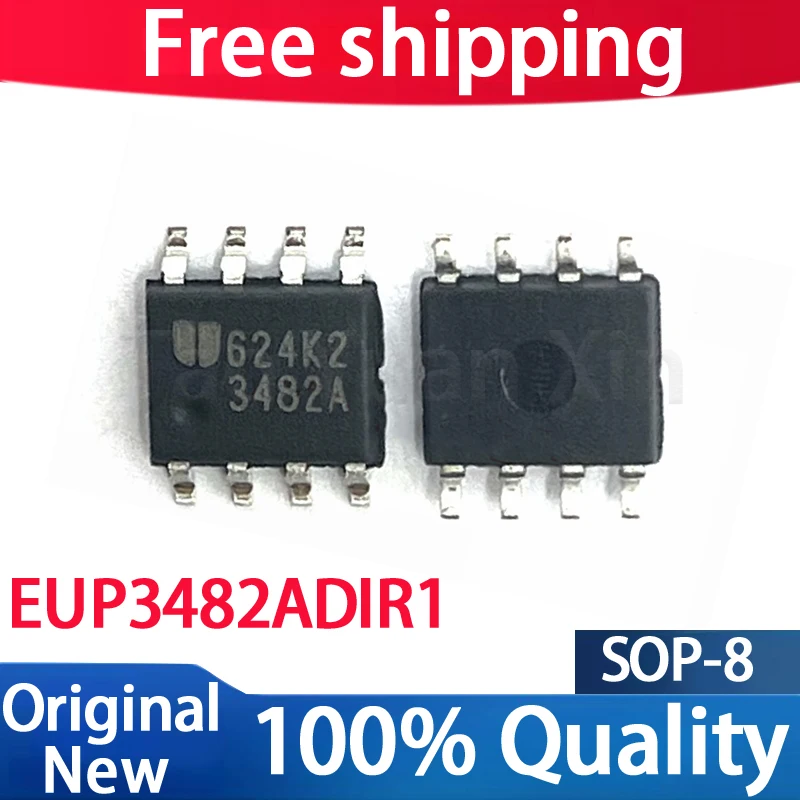 (5-10piece)100% New EUP3482ADIR1 EUP3482A EUP3482 3482A sop-8 Chipset