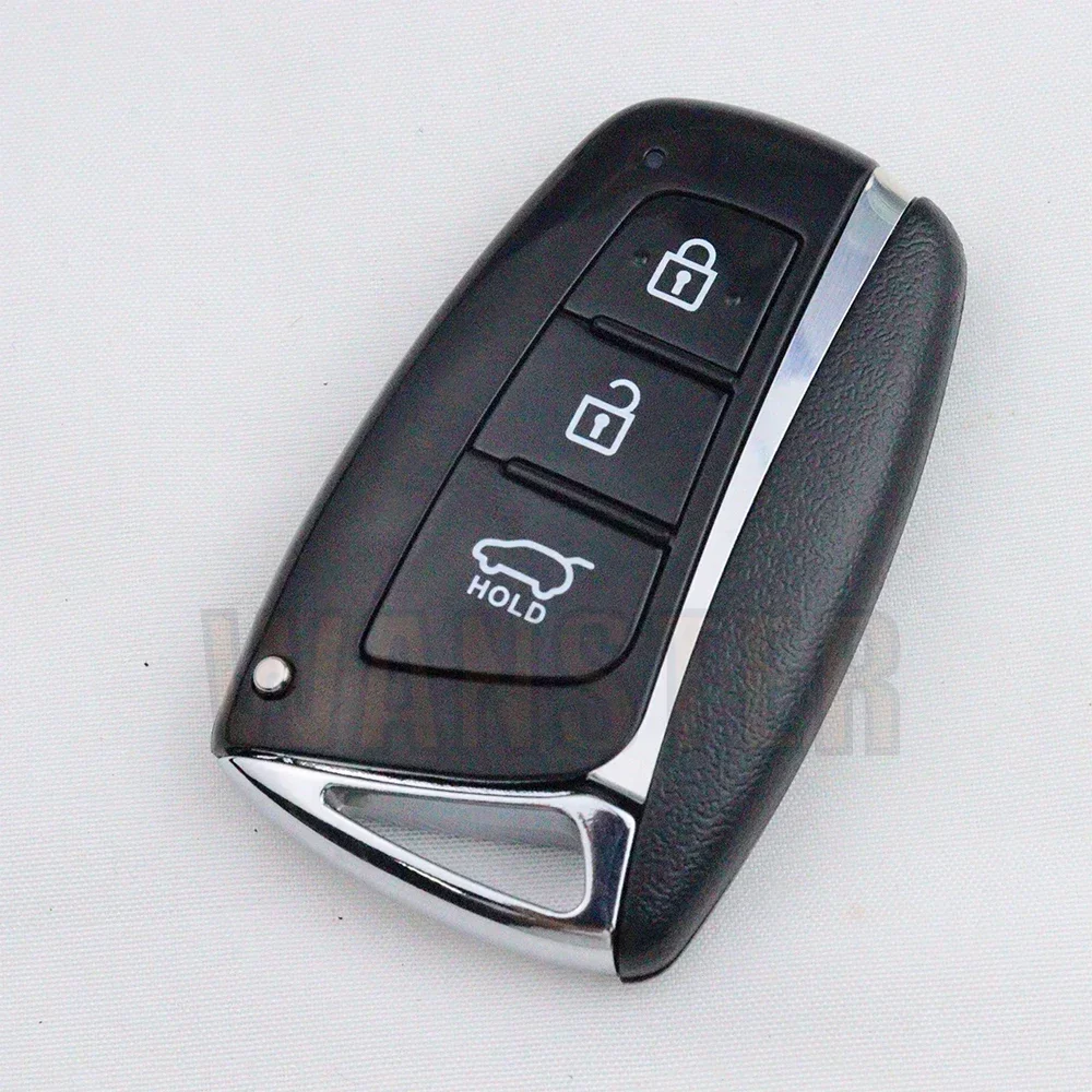 Car Key Fob Case Shell Housing for Hyundai Santa Fe Sport Equus Centennial Grandeur Azera Genesis G80 2013-2015 2016 2017 IX45