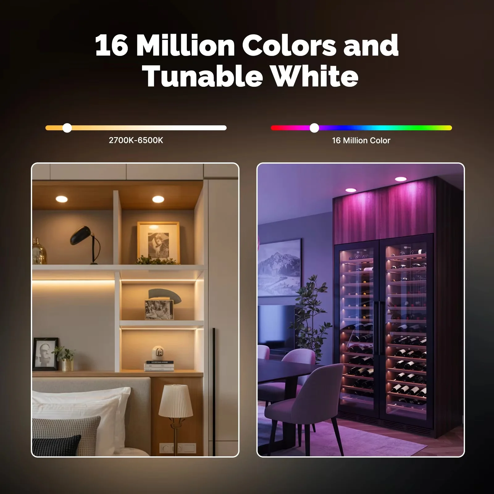 MOES Tuya Zigbee GX53 Smart Lamp RGB CCT 2700‑6500K Dimmable Spotlight Voice Control Alexa Google Home