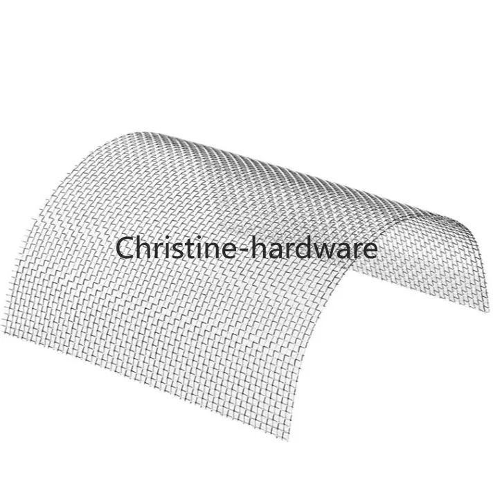 4-500M 304 Stainless Steel Woven Mesh Multi-use Filter Screen Net Tool Parts Metal Front Repair Fix Wire Mesh Screening Sheet
