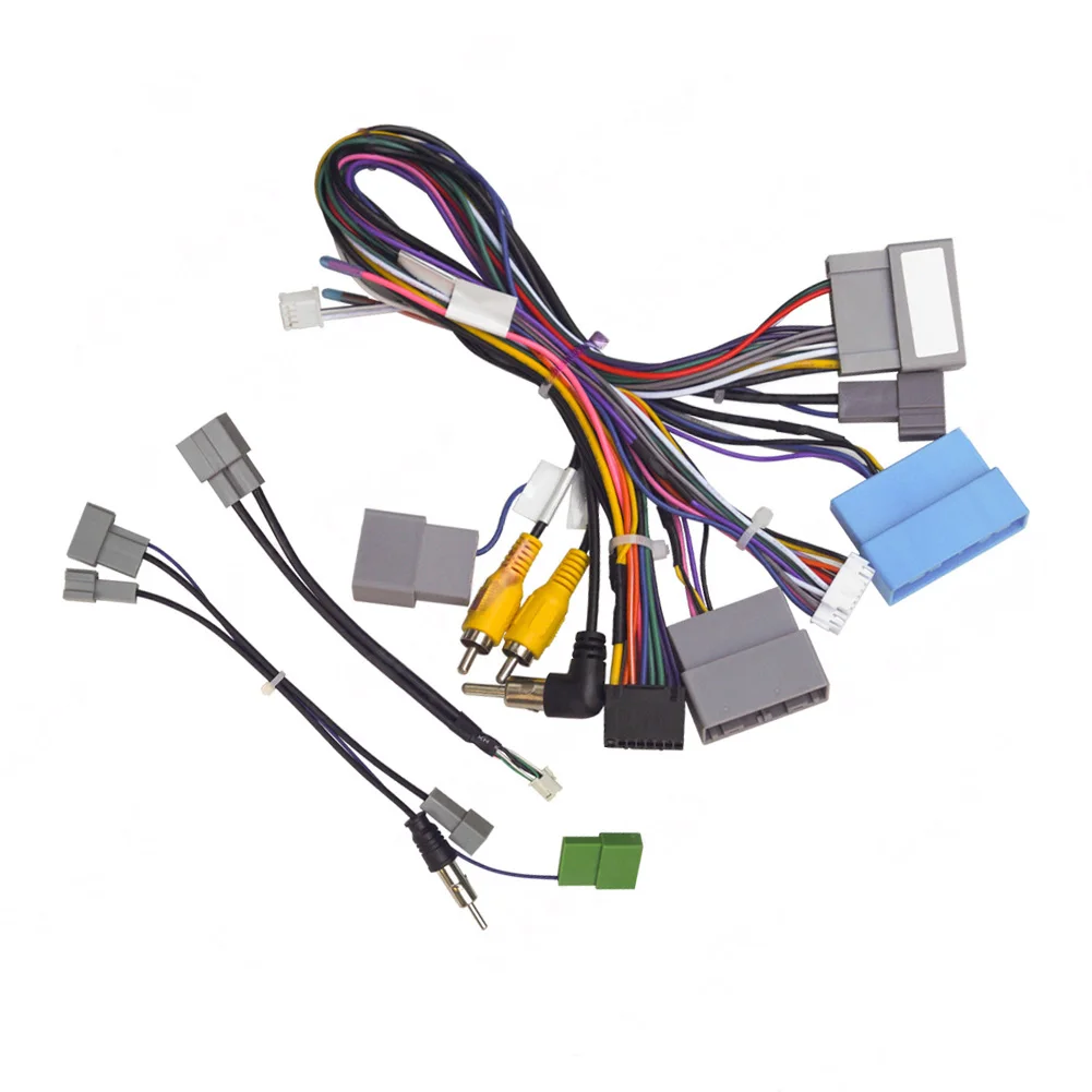 CANBUS Enabled Wiring Harness for Honda Civic 2023+ and CRV 2023+ Compatible with Horizontal 16 Pin 9 10 Inch Head Units