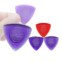 Dunlop 473R Tri Stubby Guitar Picks Lexan 1.5/2.0/3.0mm Non-slip 3pcs USA Original Bright Cutting Tone Triangle Plectrum