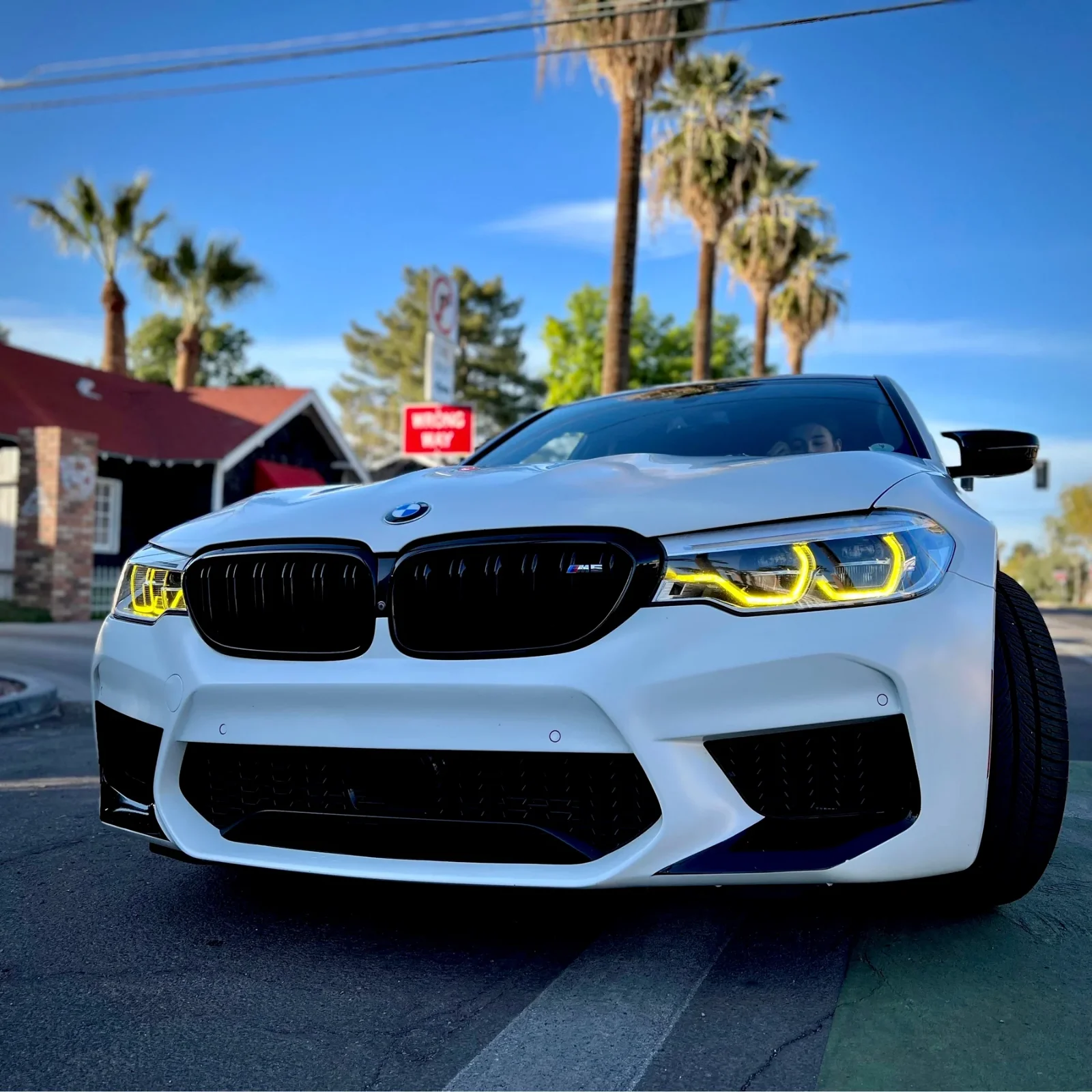 Yellow Lemon DRL Daytime Lights LED Board Module For 2019 BMW 5