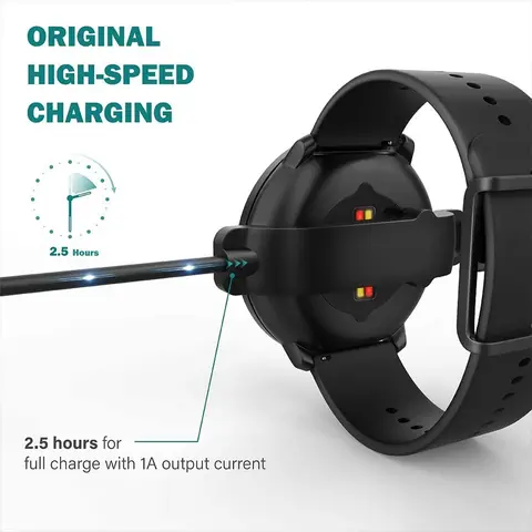Ny Smart Watch-laddare för Polar Unite Fitnessklocka - USB-laddningskabel 3,3 fot 100 cm - Tillbehör till fitness-smartklocka 12 best sales Unicode - №4