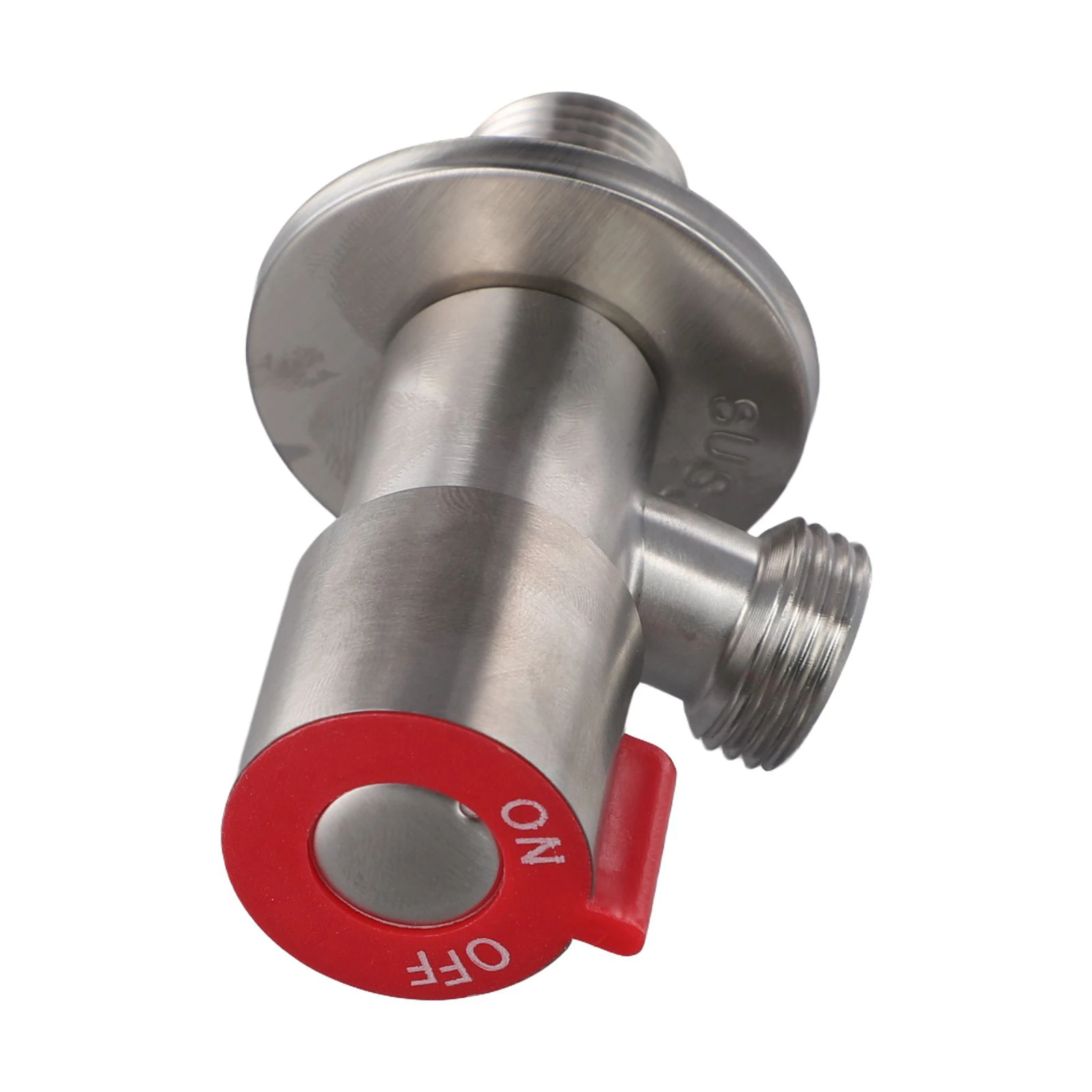 New High Quality Angle Valve Spool 304 Stainless Steel One Into Two Out Angle Valve Copper Spool Home & Garden