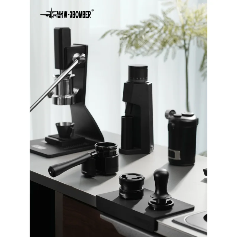 Для кофемашины-бомбардировщика MHW-3BOMBER, серия Obsidian Hot Mom/E61/бездонная ручка с платиновым набором, 58 мм