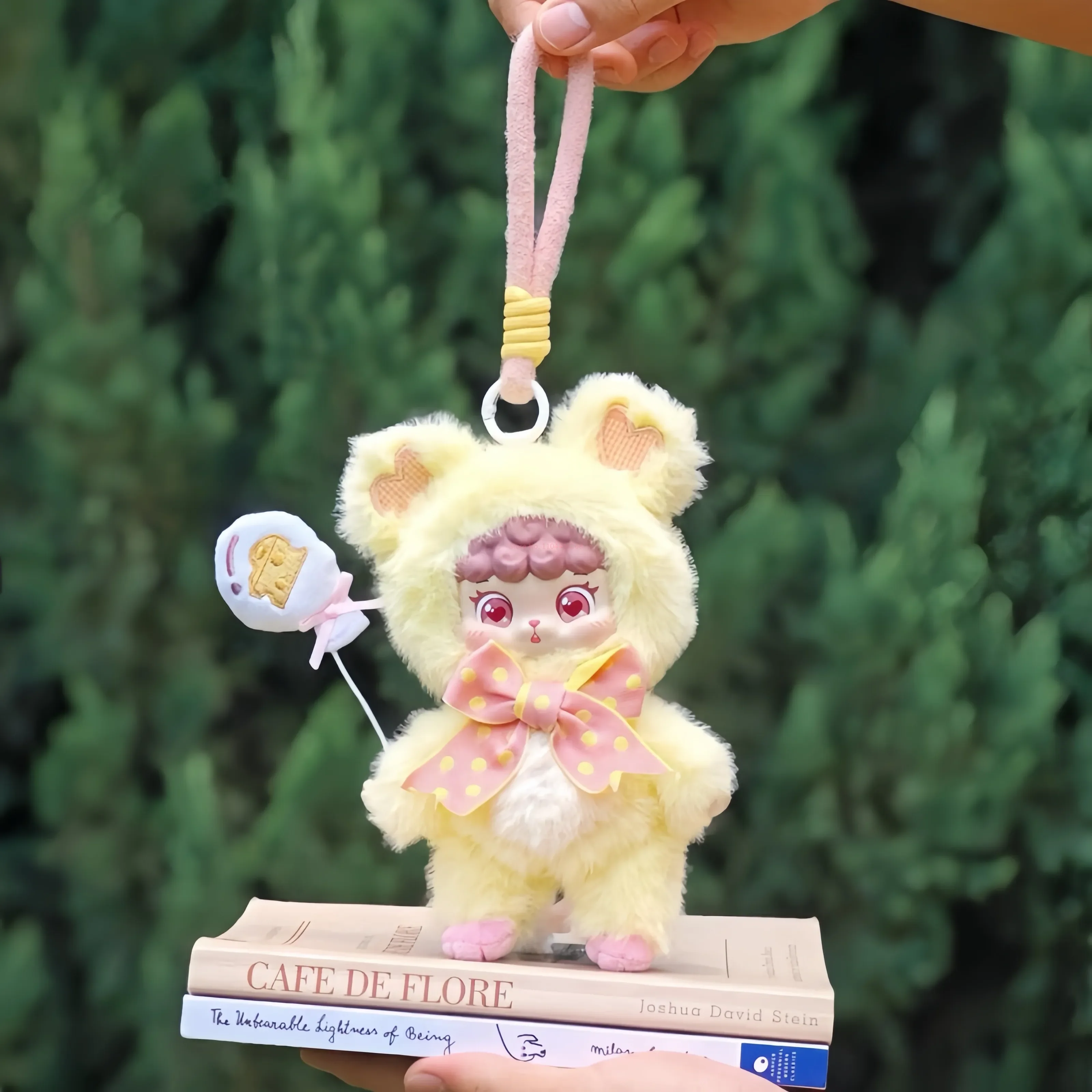 고품질 Puffynose 친구 시리즈 비닐 얼굴 블라인드 박스 봉제 인형 메모 가방 펜던트 장식 유행 Collectible 장난감 선물