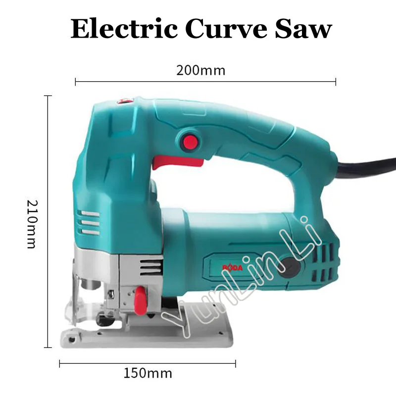 Electric Curve Saw 220V Woodworking Scroll Saw Multifunctional Hand Saws Cutting Machine Wood Saw