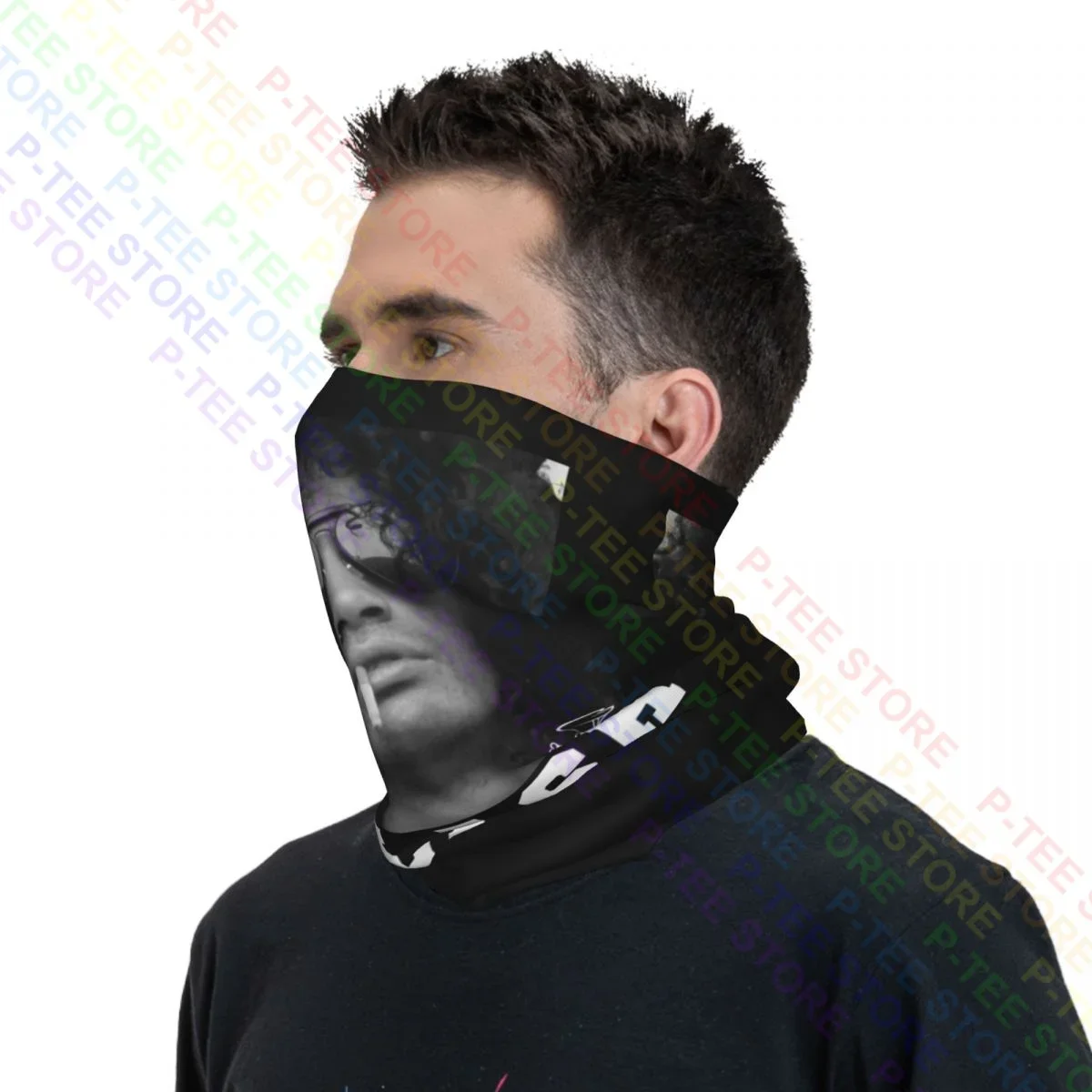 Slash Guns N Roses Smoking Slash Neck Gaiter Bandana Sciarpa Maschera Escursionismo Pesca Alta elasticità