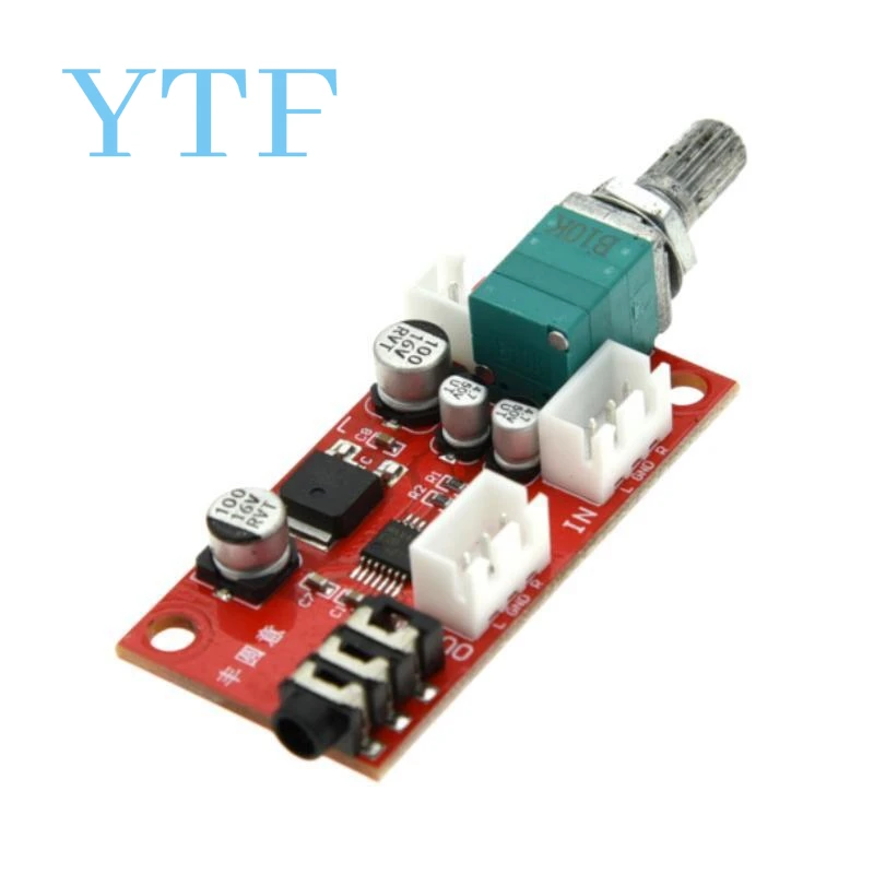 1PCS MAX4410 Headphone Amplifier Board Headset Amplifier Mini Amp For Pre-amplifier Single Battery Power 80mw*80mw