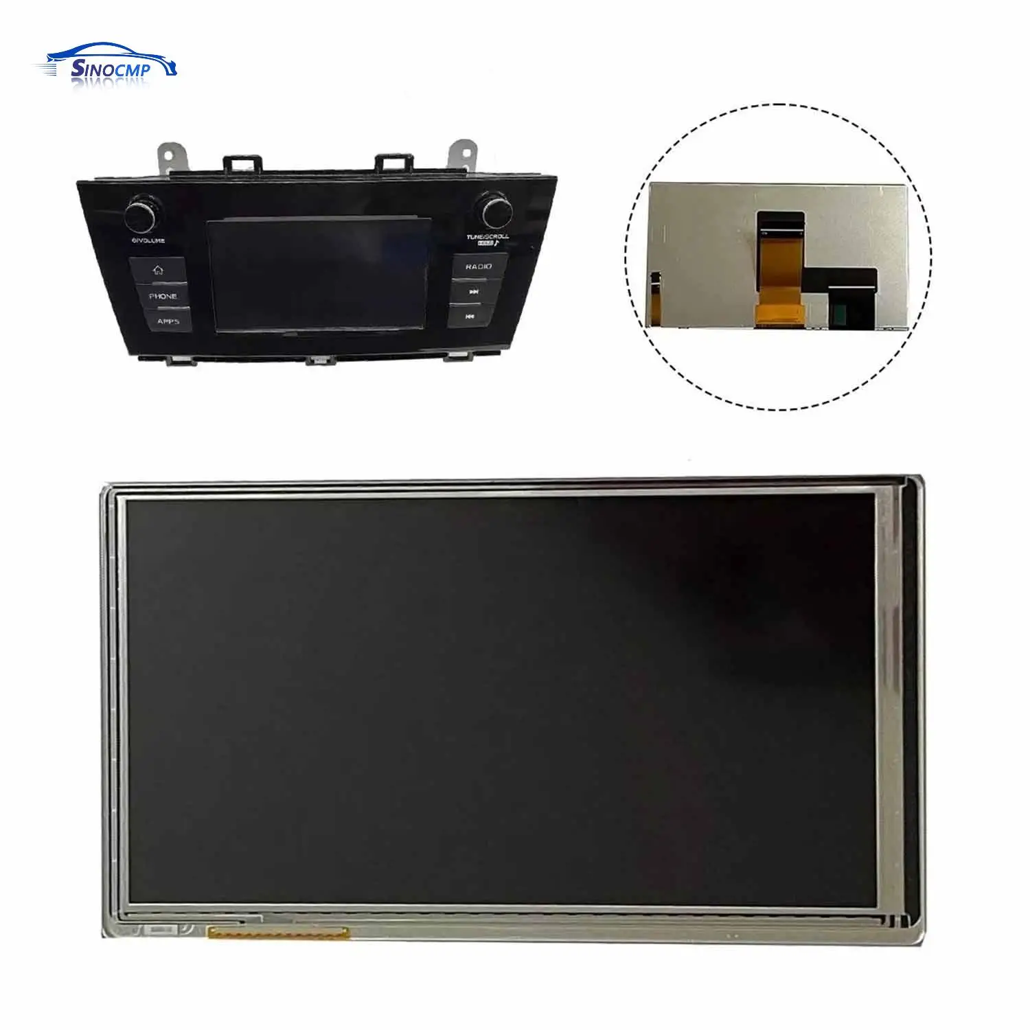 

1 PC Radio LCD Display Touch Screen Panel For 2018 Subaru Legacy Outback Legacy 86431AL61A Car Screen Panel Replacement Parts