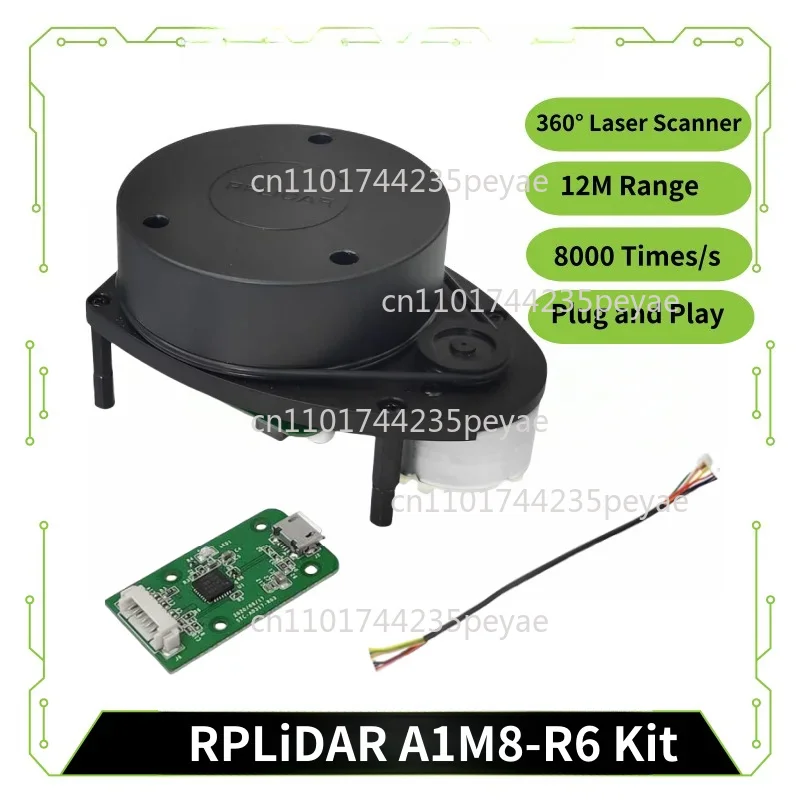 SLAMTEC RPLIDAR A1M8 360 Degree LIDAR Sensor Scanner 12 Meters 2D Scanning Radius  Obstacle Avoidance, Navigation of Robots