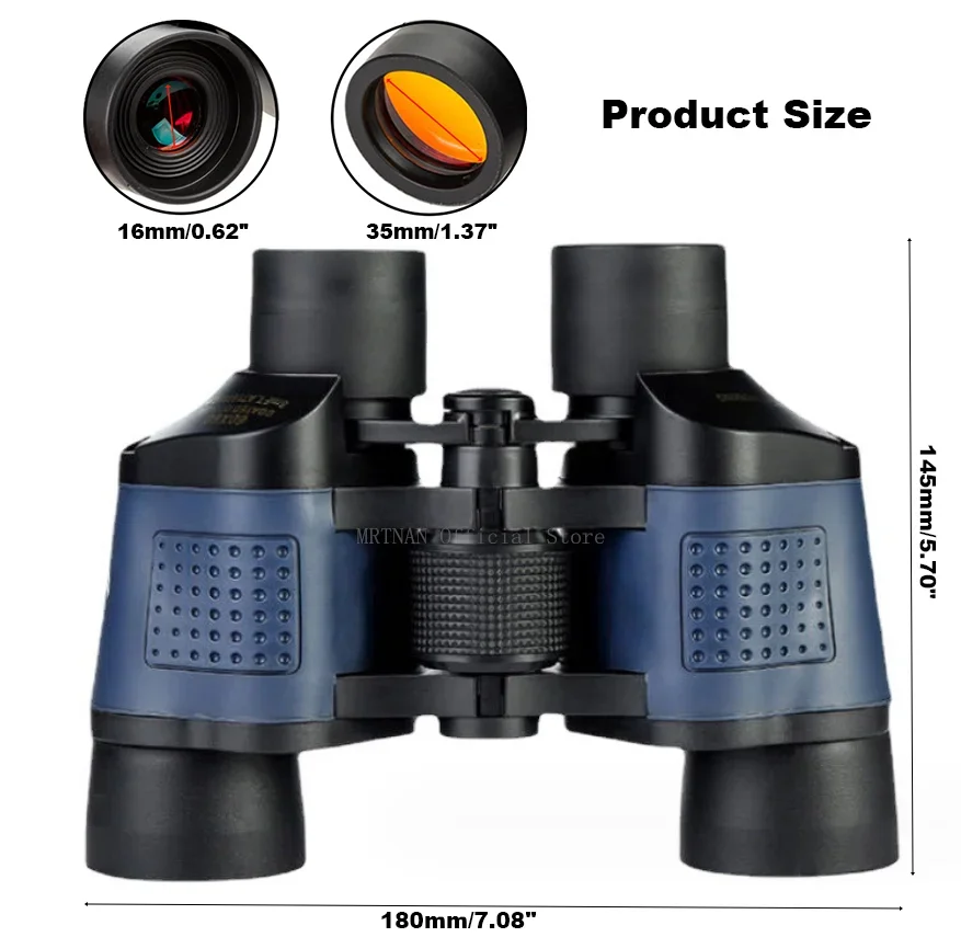 Imagem -04 - Binóculos de Acampamento Poderosos 60x60 Long Range 15000m hd Telescópio de Alta Potência Binóculos Turísticos Binóculos Poderosos para Caça
