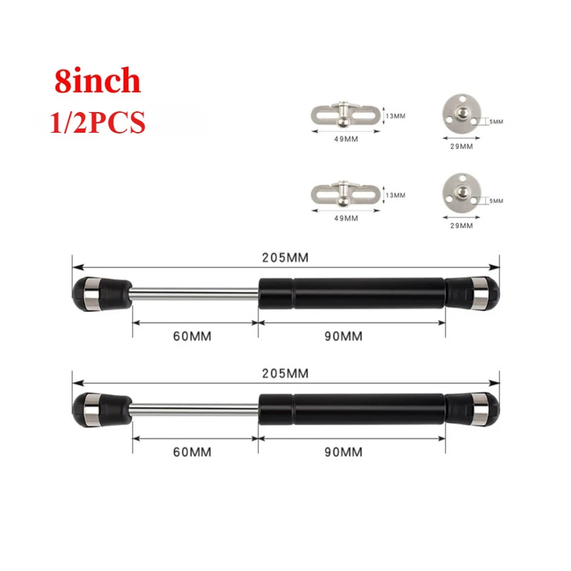 

High Quality Gas Rod for Cabinet Door 100N Adjustable Force Hydraulic LiftSupport Ldeal for Furniture Wardrobe Cylinder Hardware