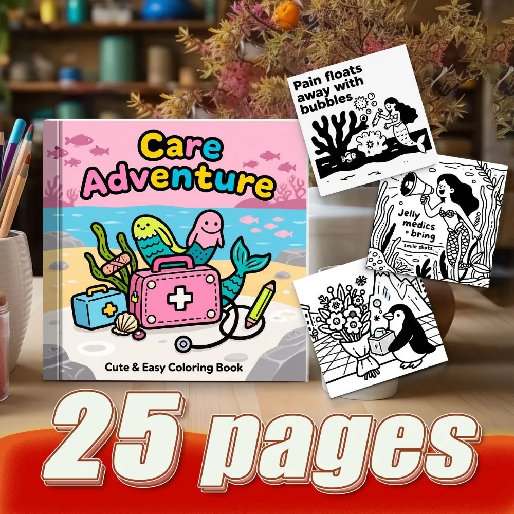High Quality Exquisite Cartoon Picture Book Adult Animal Stress Relief Drawing Book Relax Yourself DIY Creation Anti Bleeding