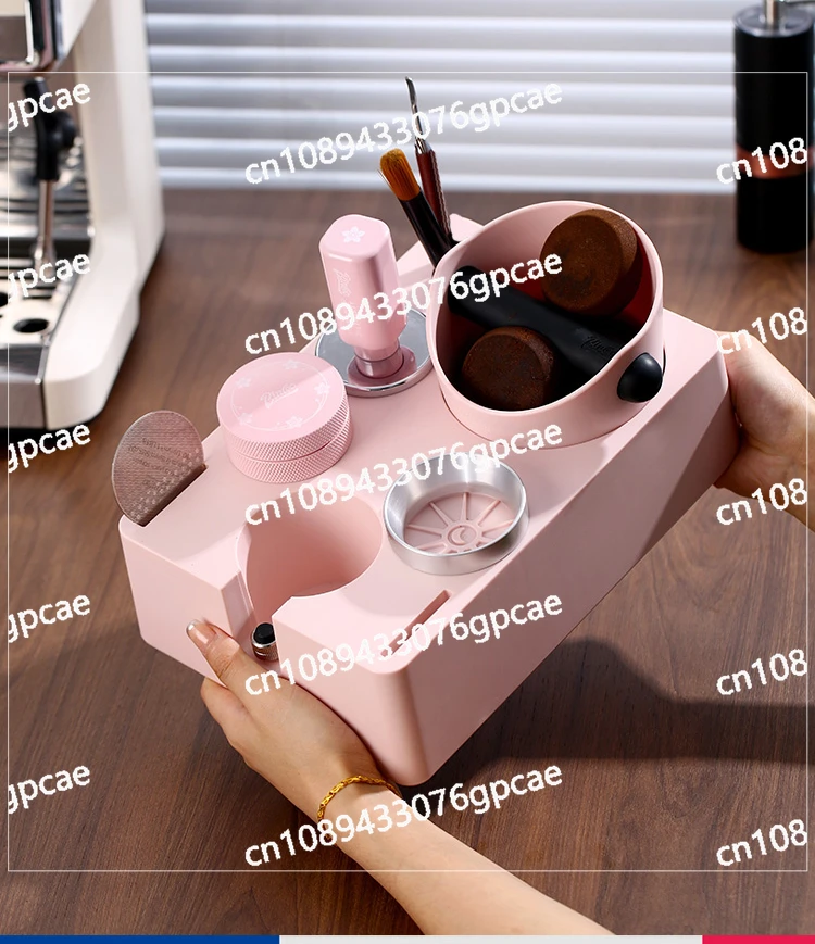 Coffee Powder Press Base Set High Value 51/58mm Universal Cloth Powder Appliance Multifunctional Storage Base