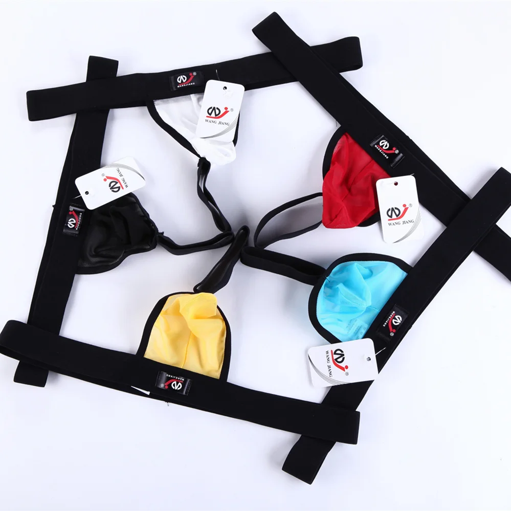 String dos ouvert pour hommes, pochette à bretelles unique, sous-vêtements transparents, équipement fétichiste BDSM, cordes G Gay, Lingerie érotique, Sexy, effronté exposé