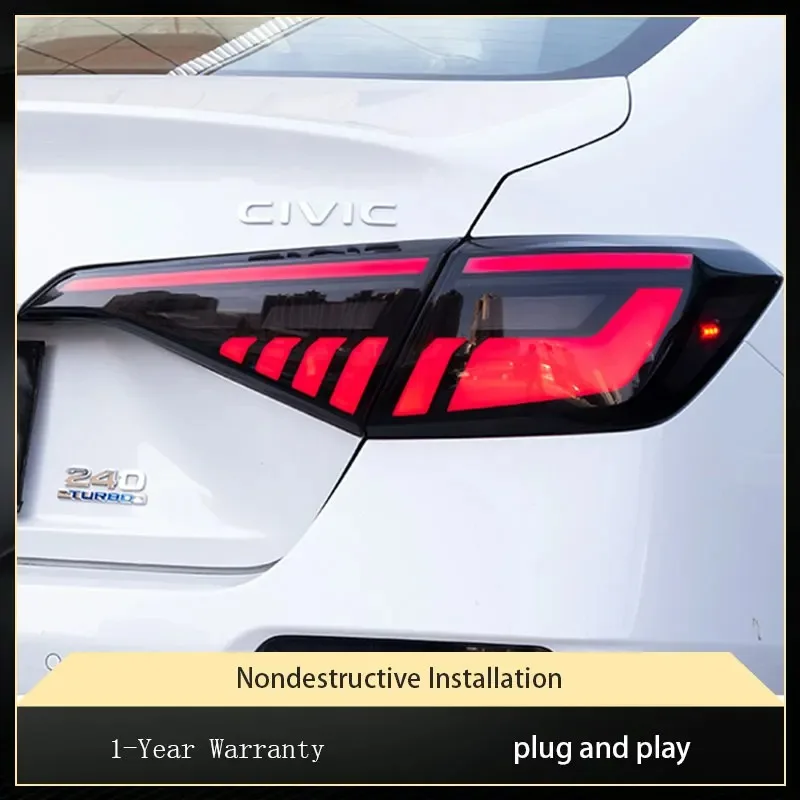 Car Lights For Honda Civic G11 2021 2022 2023 Taillight LED New DRL Bi Xenon Front Automotive Assembly Lamp Accessories