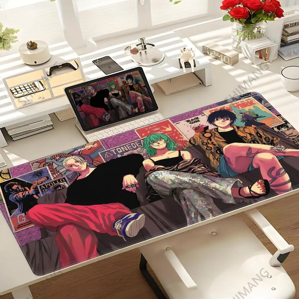 

Hot Anime Taro Sakamoto Days XXL Large Gaming Mouse Pad Non-slip Office Keyboard Mats Desk Mat Mousepad