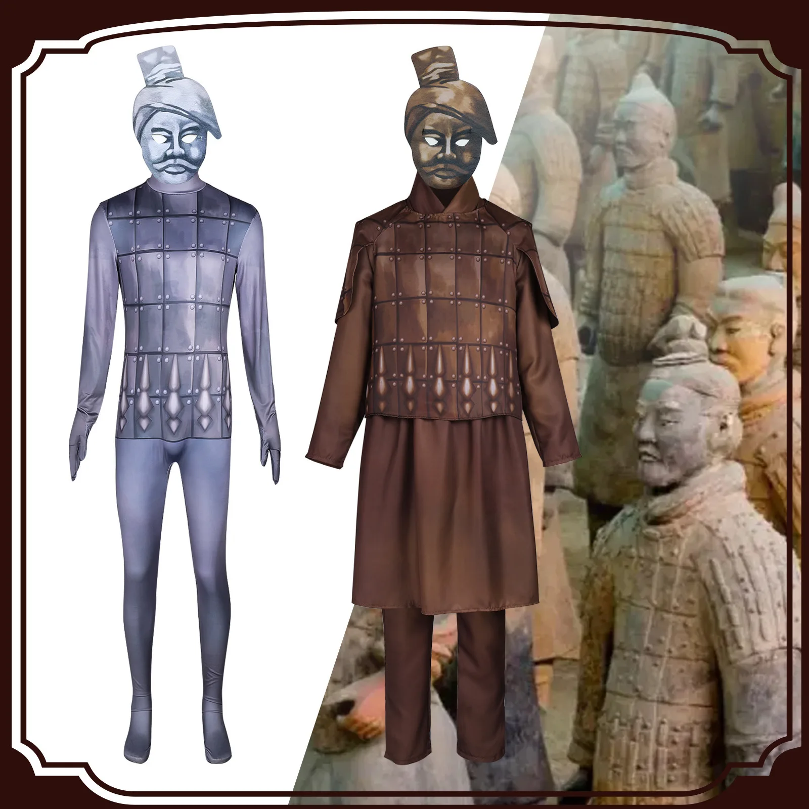 Fantasia de Cosplay de Guerrei - Ethnic Fashion Dress avaliação e preço