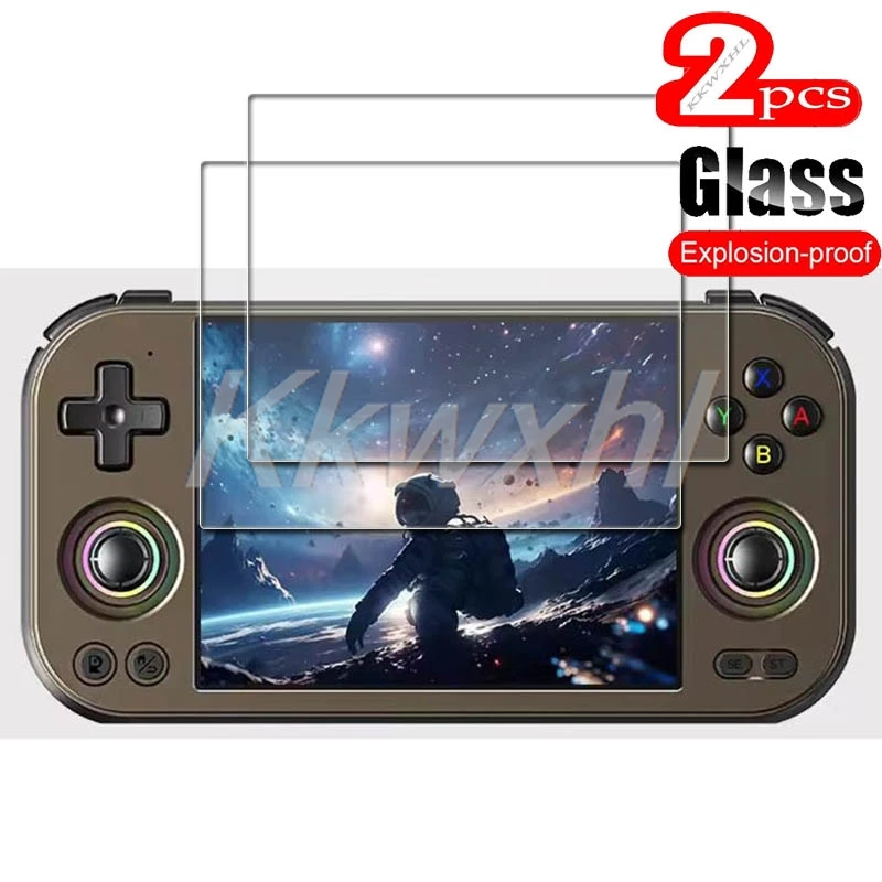 

2 шт. для портативной игровой консоли Anbernic RG477M, 4,7-дюймовое закаленное стекло на AnbernicRG477M RG 477M, защитная пленка для экрана 9H