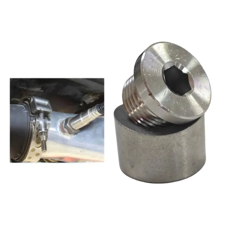 

1 Set Stainless Steels Fitting Weld Bungs M18X1.5 Oxygen Sensor Kit Bung With Gasket Car Accessories