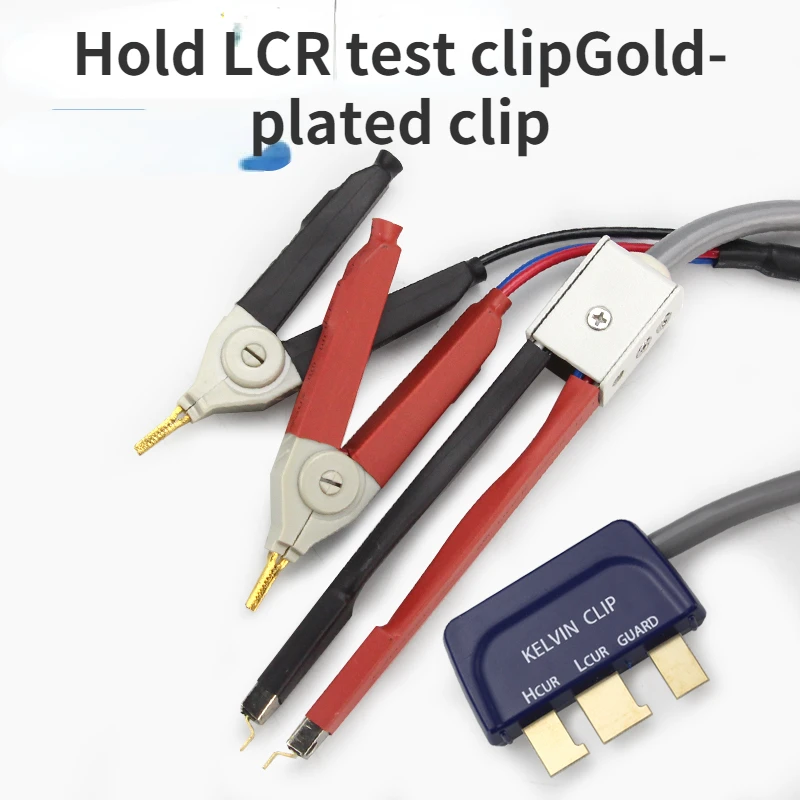 Handheld LCR Test Clip Universal Digital Bridge Kelvin Test Line SMD Chip Component Test Pen Short Circuit