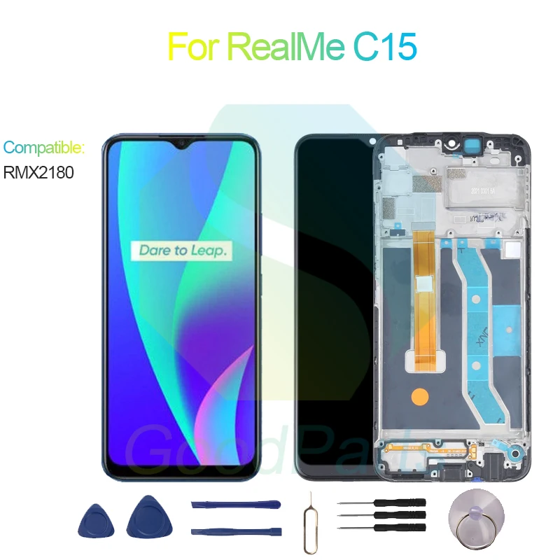 

For RealMe C15 Screen Display Replacement 1600*720 RMX2180 C15 LCD Touch Digitizer