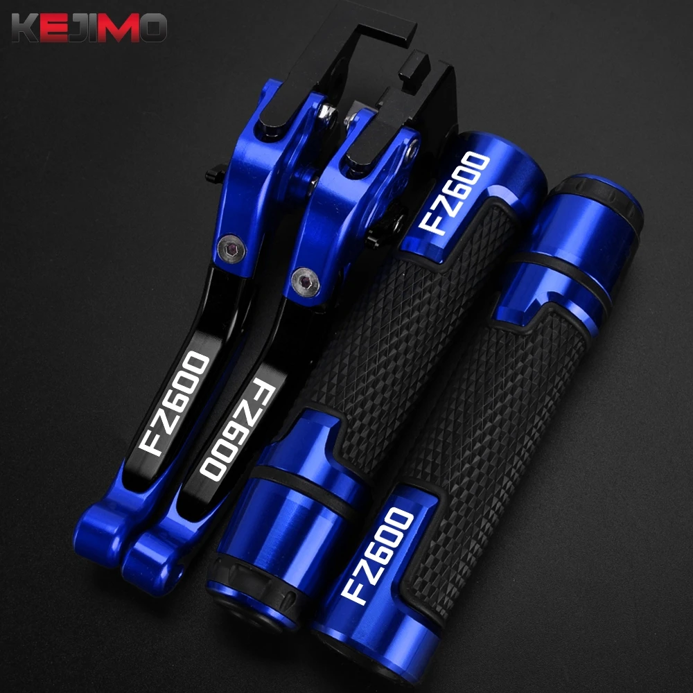

For Yamaha CNC FZ600 FZ 600 fz600 fz Motorcycle Adjustable Brake Clutch Lever 7/8"22MM Hand Grips Handlebar Ends 1987 1988 1989