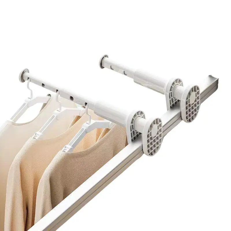 Hot Window Mounted Clothes Drying Rack No Drill Easy Install Space Saving For Small Apartments Balconies Dorms