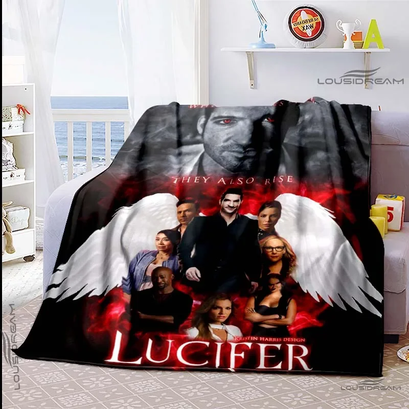 Devil Detective Blanket Demon Lucifer Drama Series Blanket This is My Watching Blanket Bedspread Sofa Warming Cover