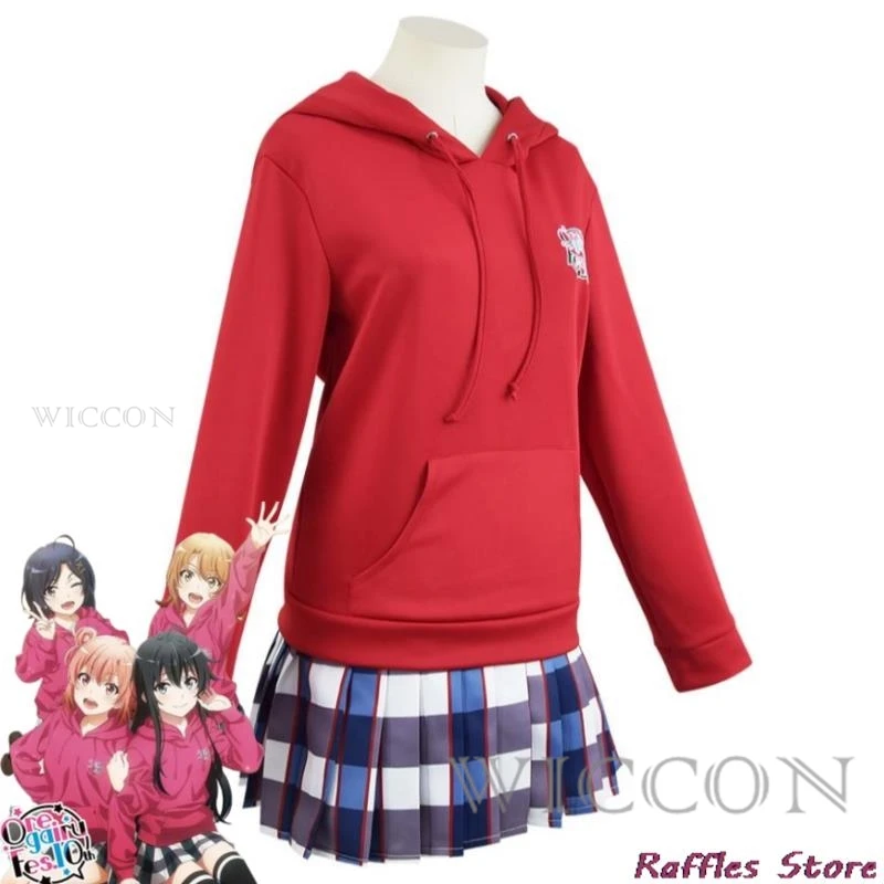 Anime Yukinoshita Yukino Yuigahama Yui Hikigaya Komachi Isshiki Iroha My Teen Romantic Comedy SNAFU Cosplay Costume Wig Suit