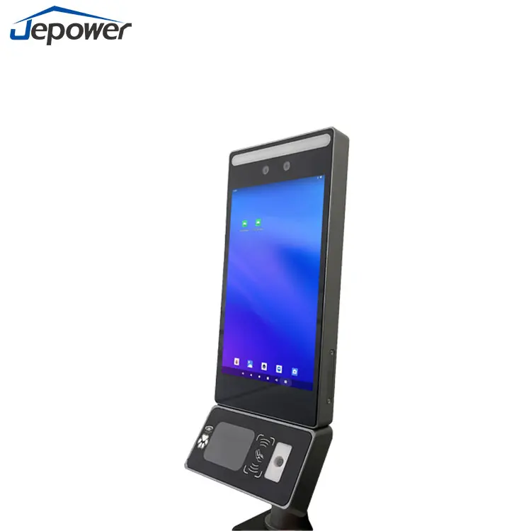 Jepower Handheld Pos Palm Payment Automated Fast Food Ordering Android Equipment Pos Kiosk with NFC Card Reader for Software