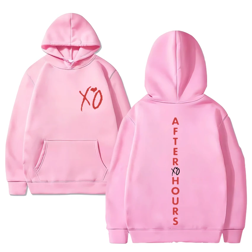 Singer The Weeknd Album Double Sided Printed Hoodie Men Women Casual Fashion Long sleeve Sweatshirts Unisex Oversized pullovers