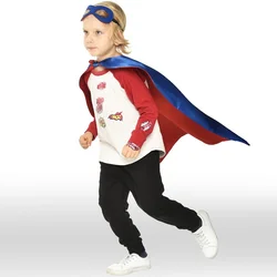 Kids Superhero Cape And Mask, Festival Fancy Dress Superhero Costumes