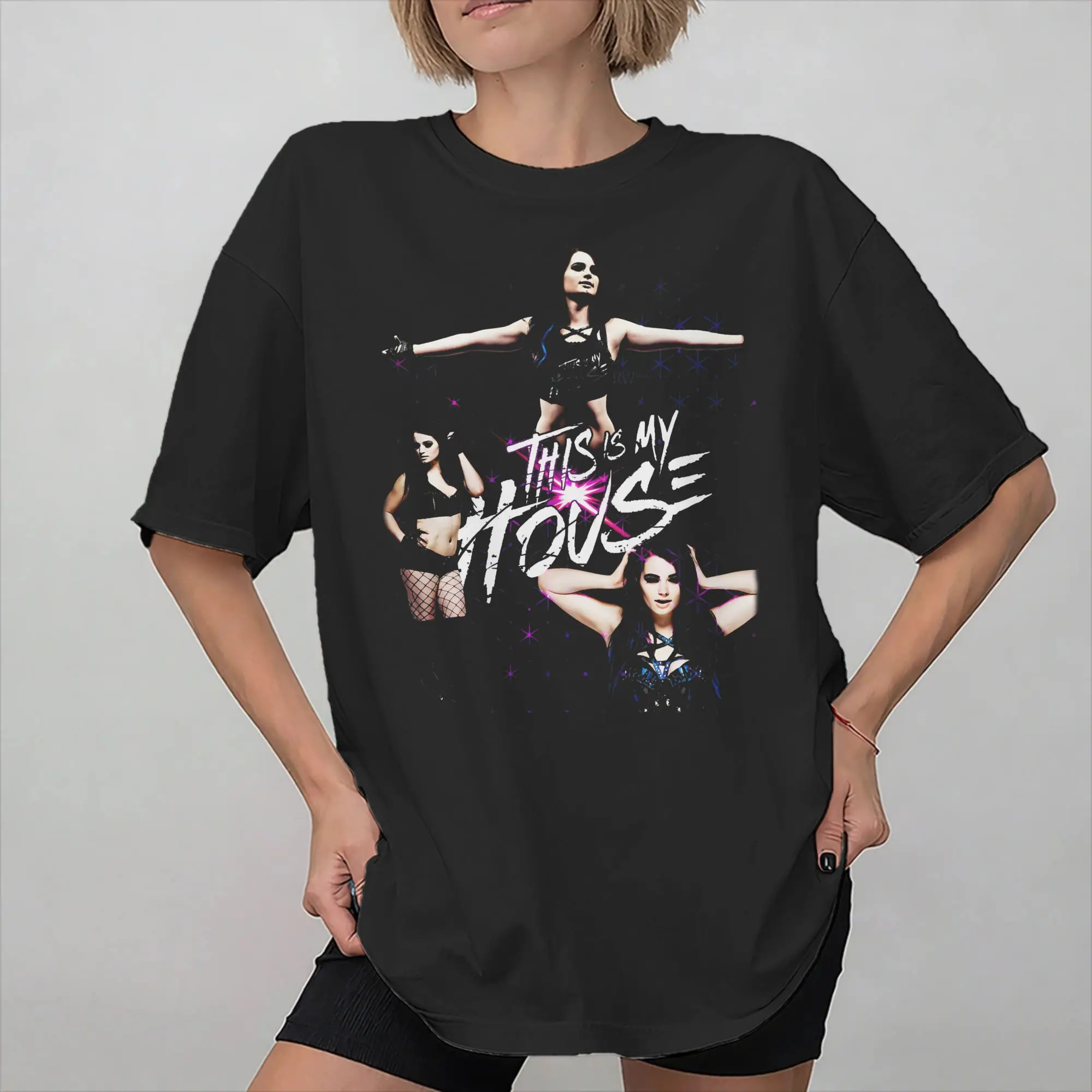 Saraya Paige Wrestling Wrestler Apparel Men Women T Shirt 100% Cotton Tee Graphic Printing  T-shirt Clothes