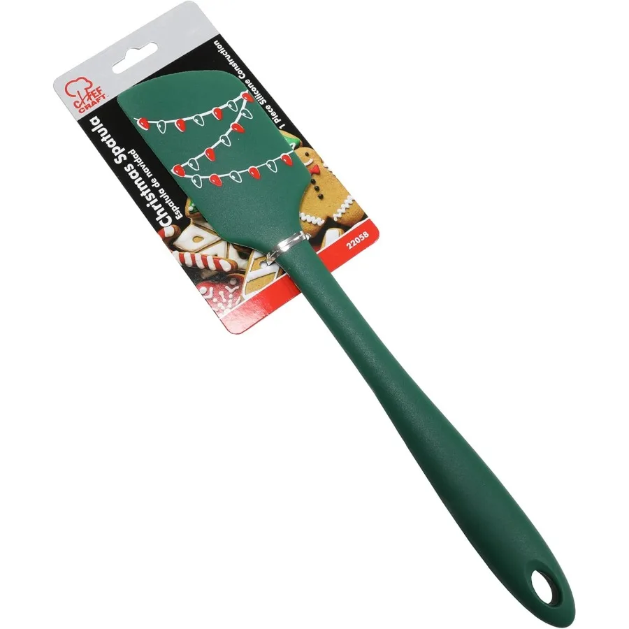 

Select Silicone Christmas Spatula 11 ihes in length Green