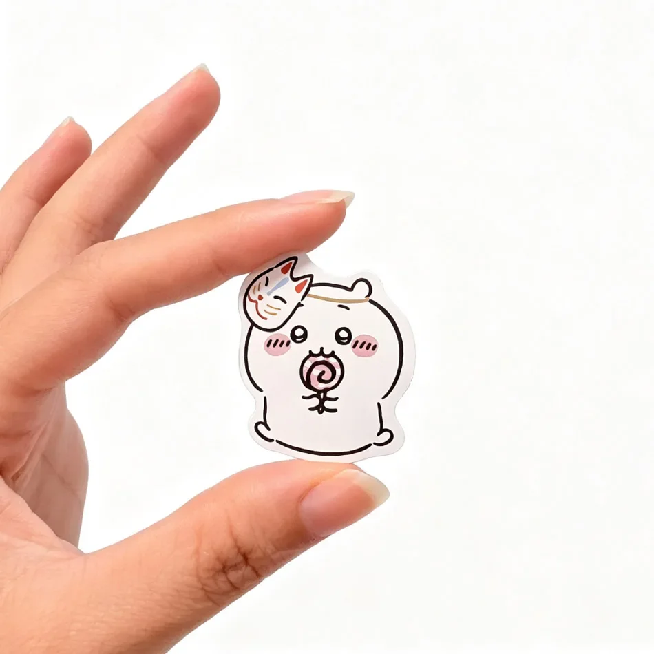 100Pcs Kawaii Chiikawa Cute Cartoon Stickers, Decor for Desk, Laptop, Scrapbook, Luggage & Room Decor, Kids Gift view 4