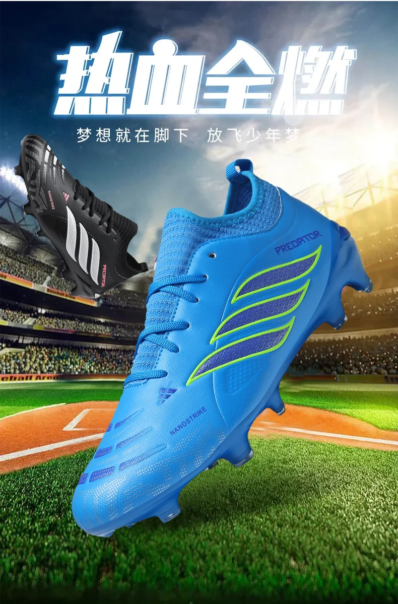 

New Foreign Trade 26 Generation Soccer Cleats FG Long Studs & TF Turf Studs Professional Football Shoes With Product Video