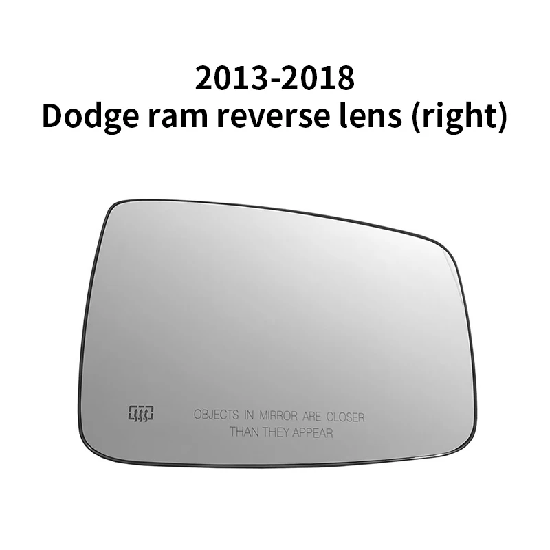 

Applicable To Dodge RAM09-18 68050298AA 68050299AA Reverse Mirror With Heated Rearview Lirror Lenses For Dodge 2009-2018 Right
