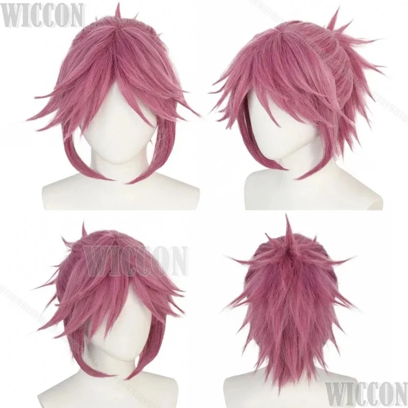 Disfraz de cosplay de personaje de anime "Sonic the Hedgehog" con peluca morada, adecuado para fiestas de Halloween y Navidad