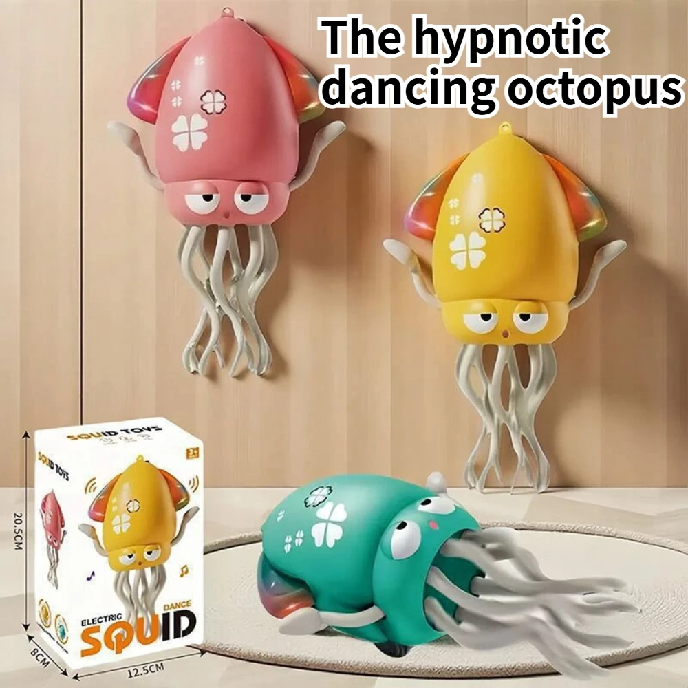 Various Models Spooky Dancing Octopus Arm Powered Toy Octopus Funny Gift Indoor Tabletop Decorations Birthday Gift